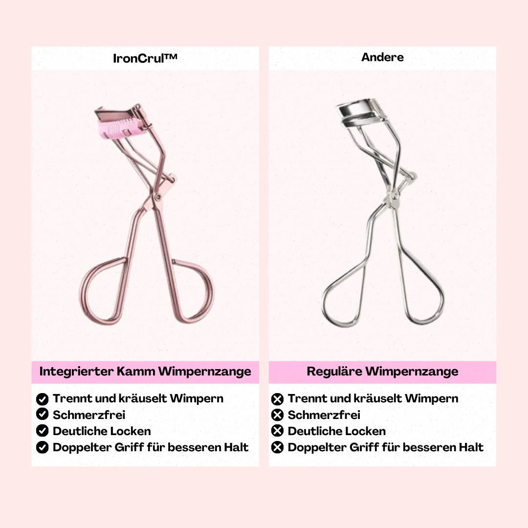 IronCurler™ | Eyelash Curler with Comb