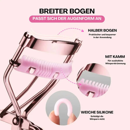 IronCurler™ | Eyelash Curler with Comb